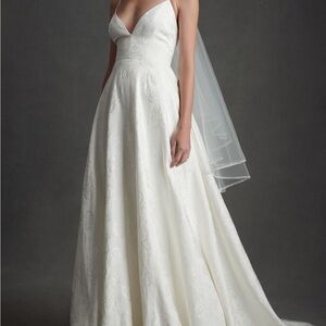 Elegant White Bridal Gown